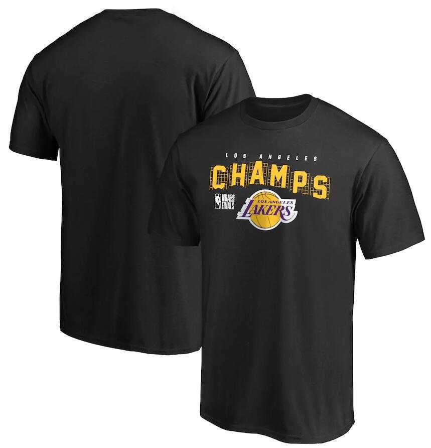 Men's Los Angeles Lakers Black 2020 NBA Finals Champions Team Represent T-Shirt,We sell and wholesale Men's Los Angeles Lakers Black 2020 NBA Finals Champions Team Represent T-Shirt on line form chian!